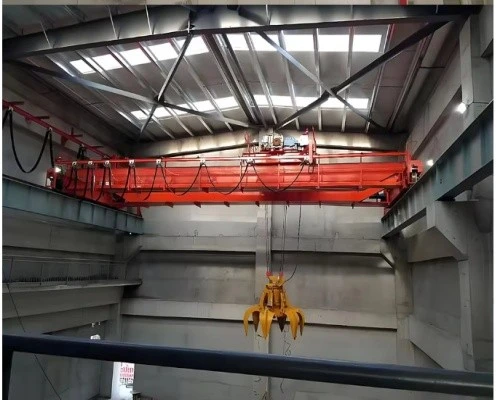 electric grab bridge crane (3)