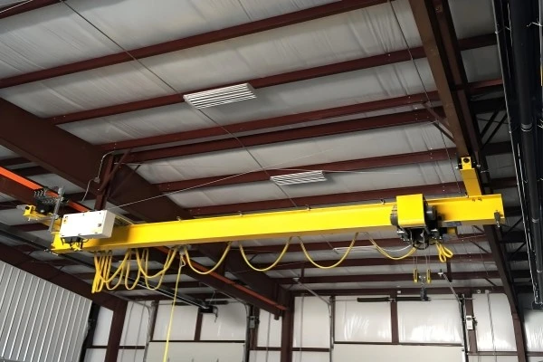 explosion-proof single beam suspension overhead crane-4