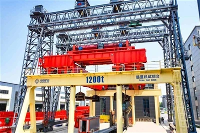 25+1|Henan Minecranes afegeix una altra plataforma de proves de 2000 t, remod...
