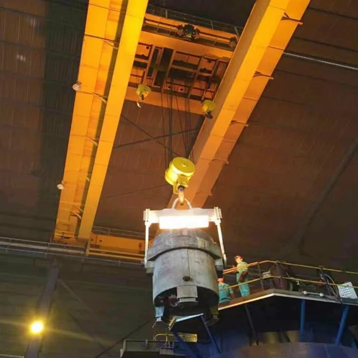 Puente grua metal·lúrgica de fosa de doble biga QDY