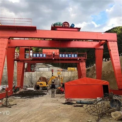 Grua de gantry de ganxo doble de 150 tones